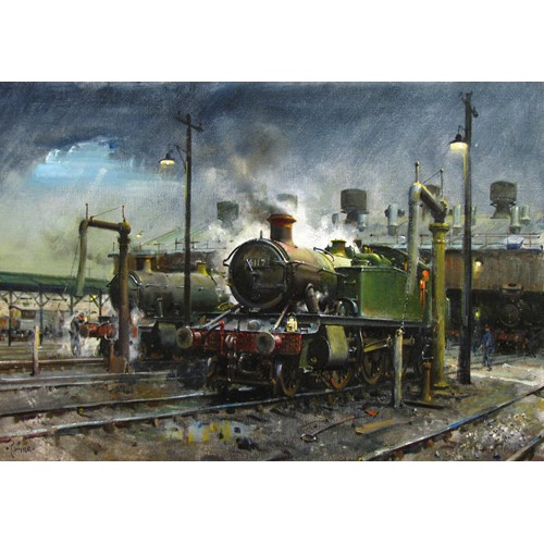 Storm over Southall Shed